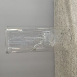Wolford Glass Oil Lamp 9 In pre-owned vintage